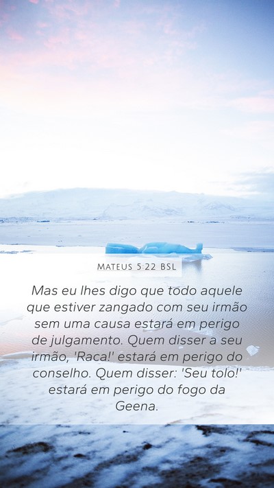 Mateus 5:22 BSL Bible Verse Image