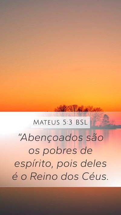 Mateus 5:3 BSL Bible Verse Image