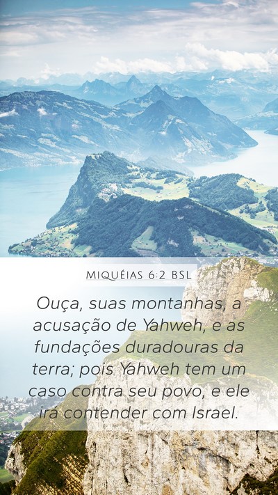 Miquéias 6:2 BSL Bible Verse Image
