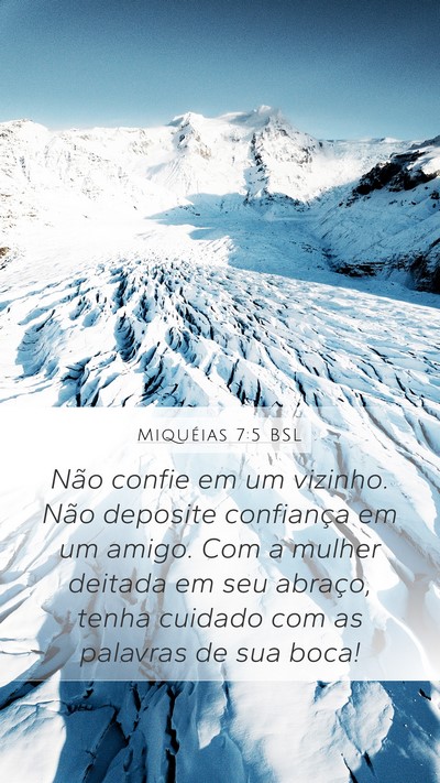 Miquéias 7:5 BSL Bible Verse Image