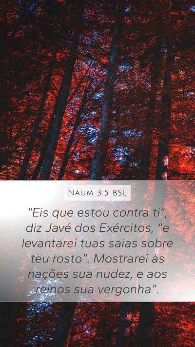 Naum 3:5 BSL Bible Verse Image