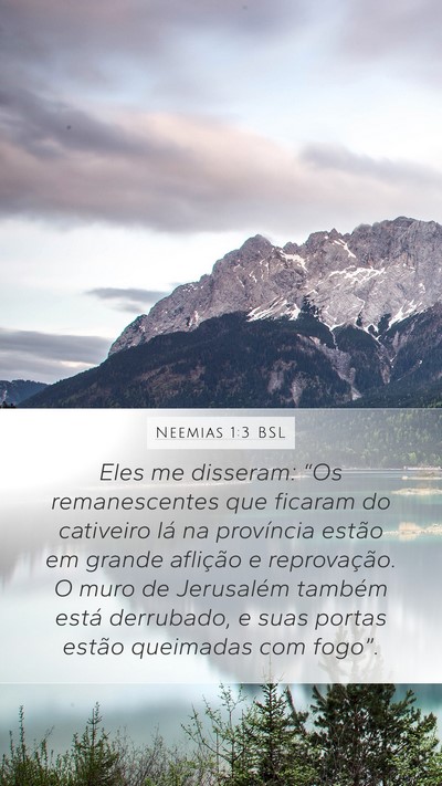 Neemias 1:3 BSL Bible Verse Image