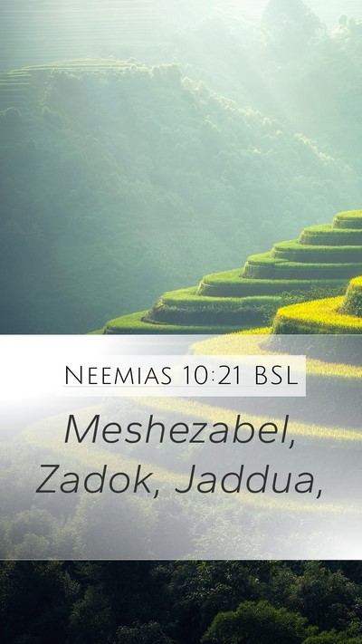 Neemias 10:21 BSL Mobile Phone Wallpaper - Meshezabel, Zadok, - Mobile Bible Verse Wallpaper