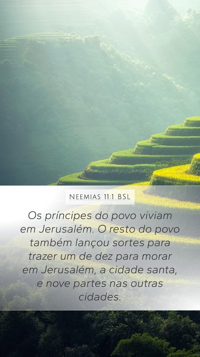 Neemias 11:1 BSL Bible Verse Image