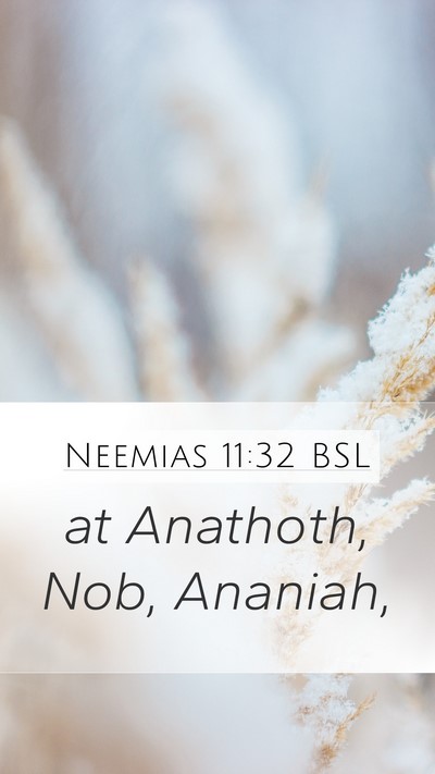Neemias 11:32 BSL Bible Verse Image