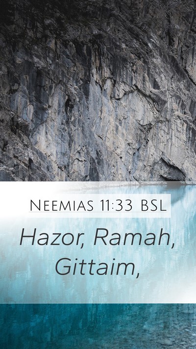 Neemias 11:33 BSL Bible Verse Image