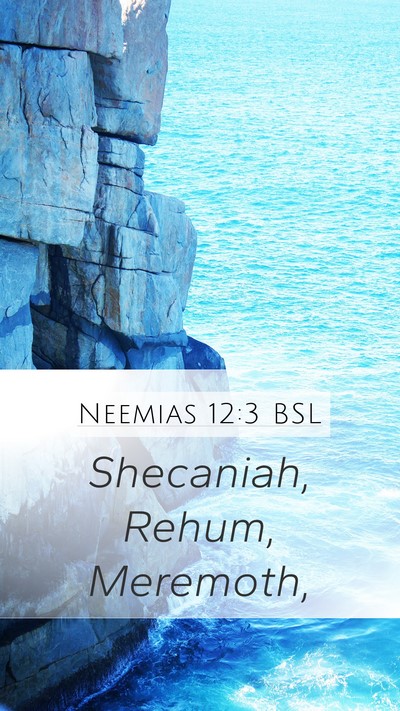 Neemias 12:3 BSL Bible Verse Image
