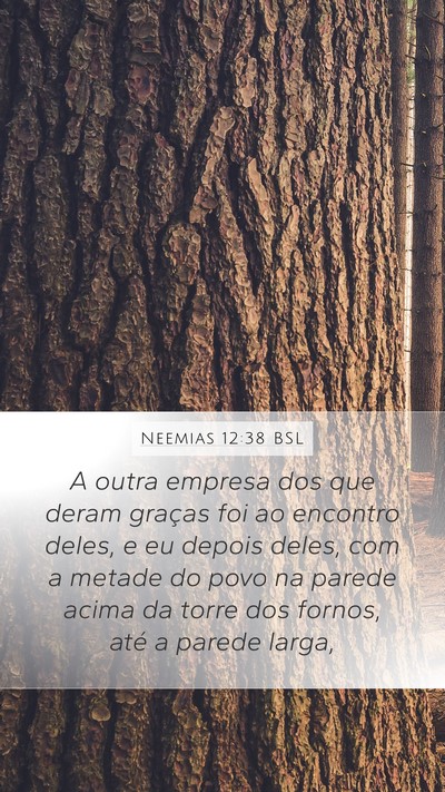 Neemias 12:38 BSL Bible Verse Image