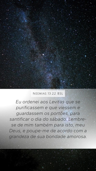 Neemias 13:22 BSL Bible Verse Image
