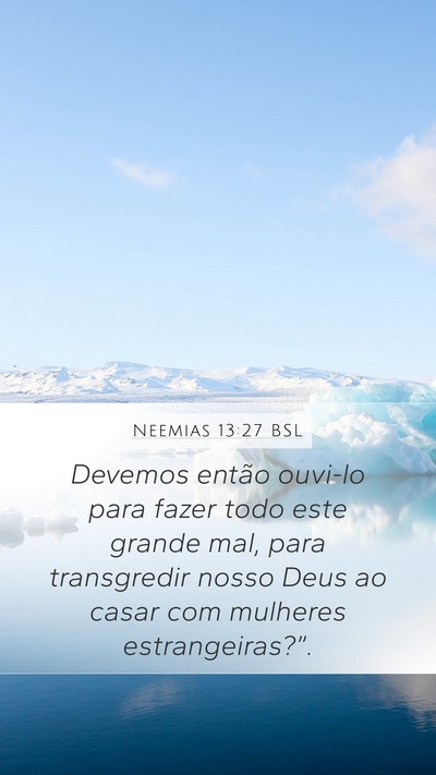 Neemias 13:27 BSL Bible Verse Image