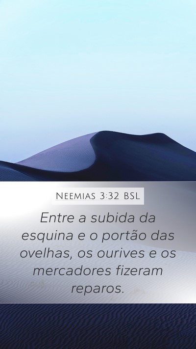 Neemias 3:32 BSL Bible Verse Image
