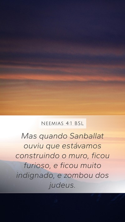 Neemias 4:1 BSL Bible Verse Image