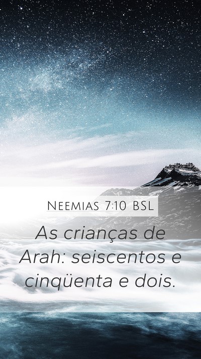 Neemias 7:10 BSL Bible Verse Image