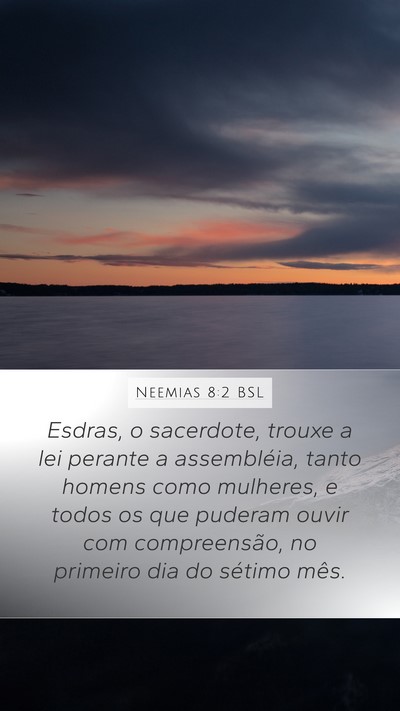 Neemias 8:2 BSL Bible Verse Image