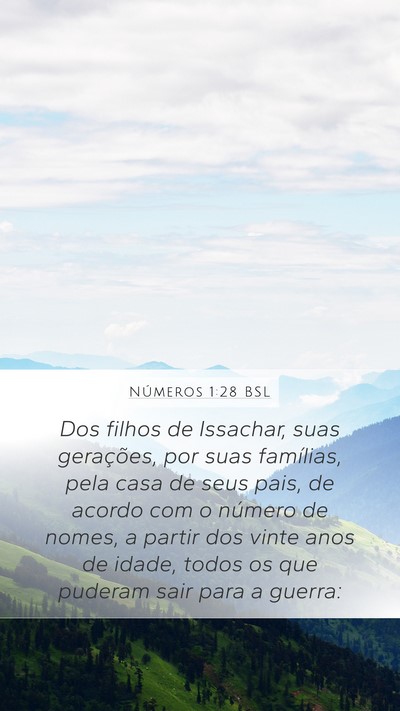 Números 1:28 BSL Bible Verse Image