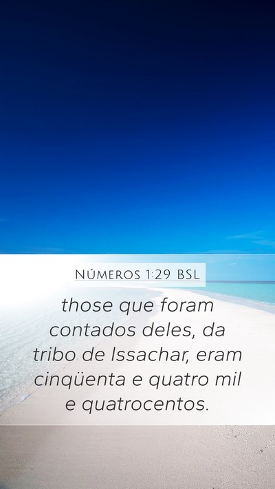Números 1:29 BSL Bible Verse Image