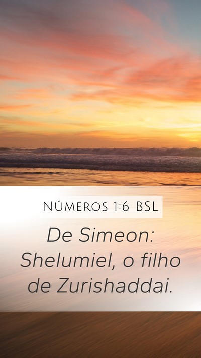 Números 1:6 BSL Bible Verse Image