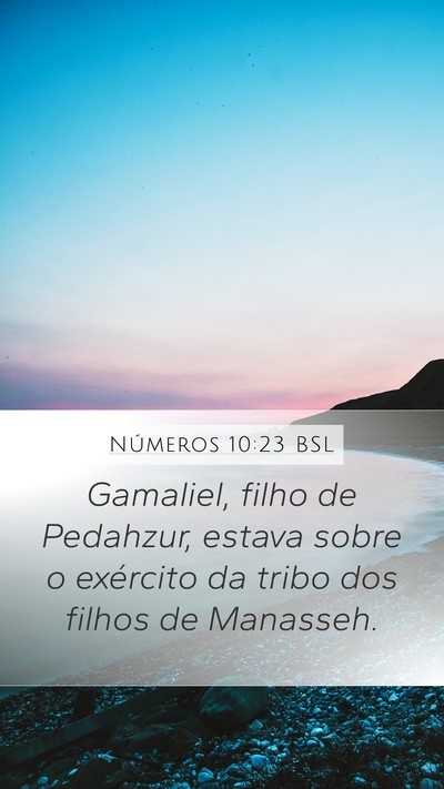 Números 10:23 BSL Bible Verse Image