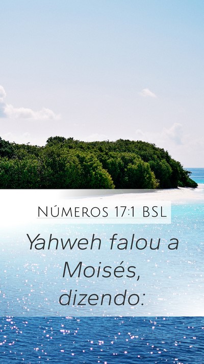 Números 17:1 BSL Mobile Phone Wallpaper - Yahweh falou a Moisés, - Mobile Bible Verse Wallpaper