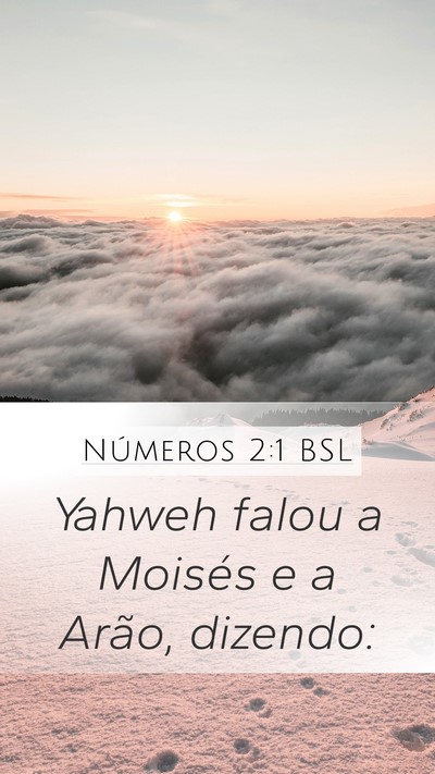 Números 2:1 BSL Bible Verse Image