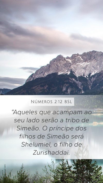 Números 2:12 BSL Bible Verse Image