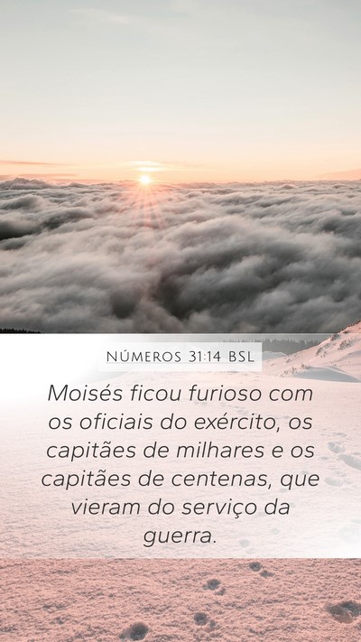 Números 31:14 BSL Bible Verse Image