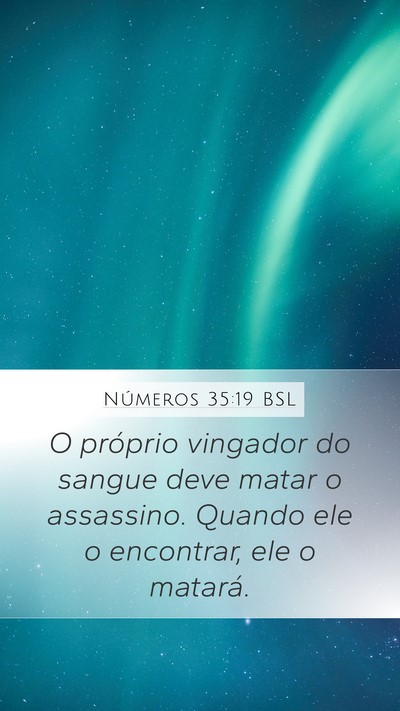 Números 35:19 BSL Bible Verse Image