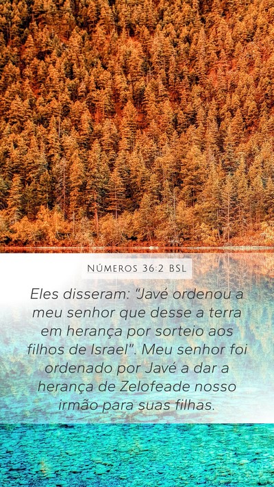 Números 36:2 BSL Bible Verse Image