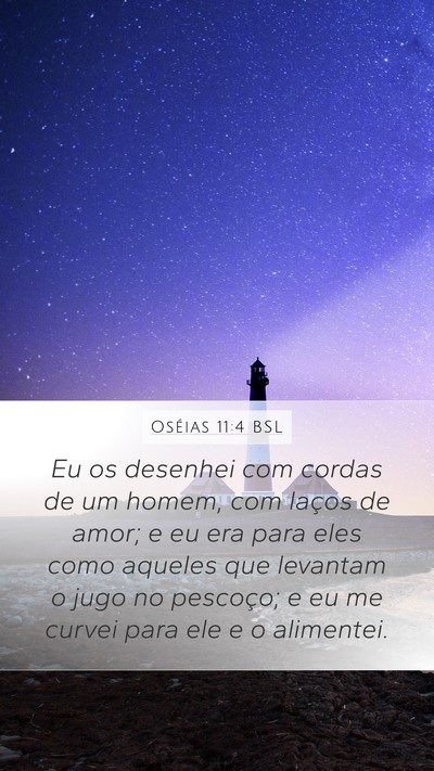 Oséias 11:4 BSL Bible Verse Image