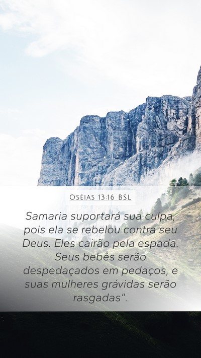 Oséias 13:16 BSL Bible Verse Image