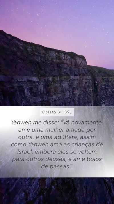 Oséias 3:1 BSL Bible Verse Image