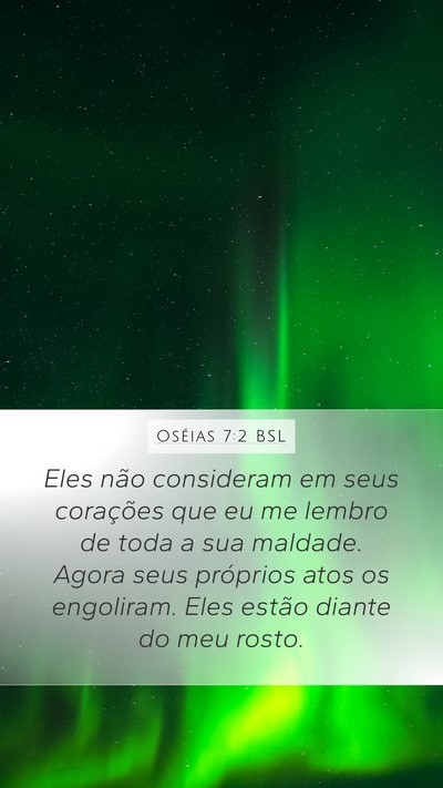Oséias 7:2 BSL Bible Verse Image