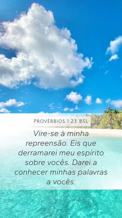 Provérbios 1:23 BSL Bible Verse Image