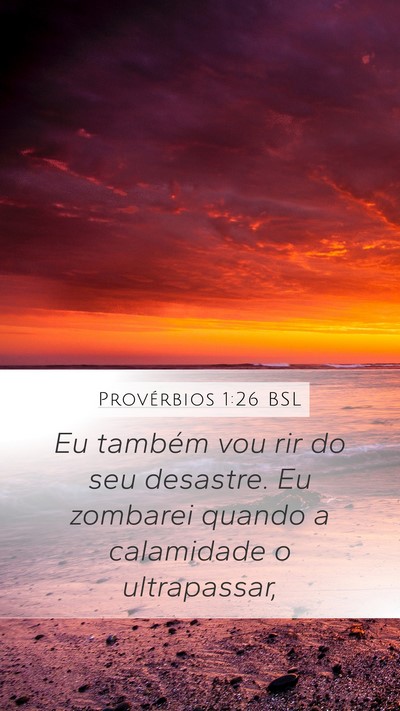 Provérbios 1:26 BSL Bible Verse Image