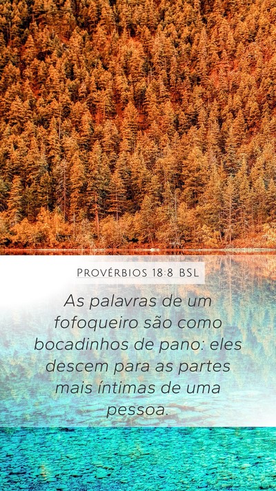 Provérbios 18:8 BSL Bible Verse Image