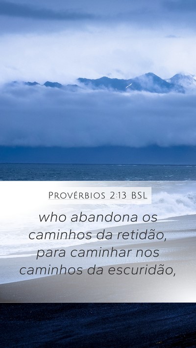Provérbios 2:13 BSL Bible Verse Image