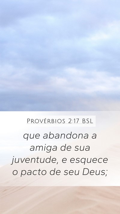 Provérbios 2:17 BSL Bible Verse Image