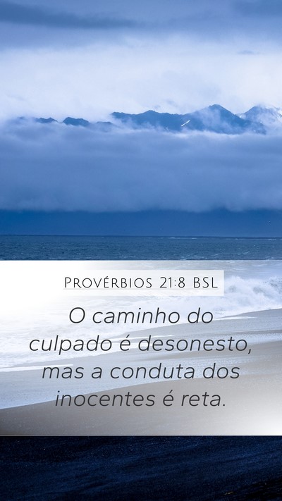 Provérbios 21:8 BSL Bible Verse Image