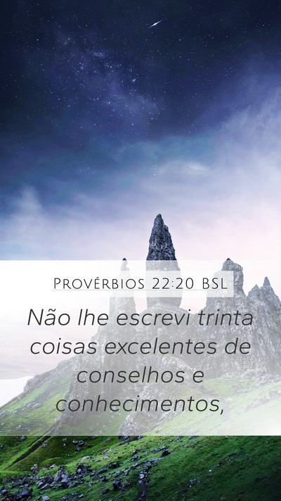 Provérbios 22:20 BSL Bible Verse Image