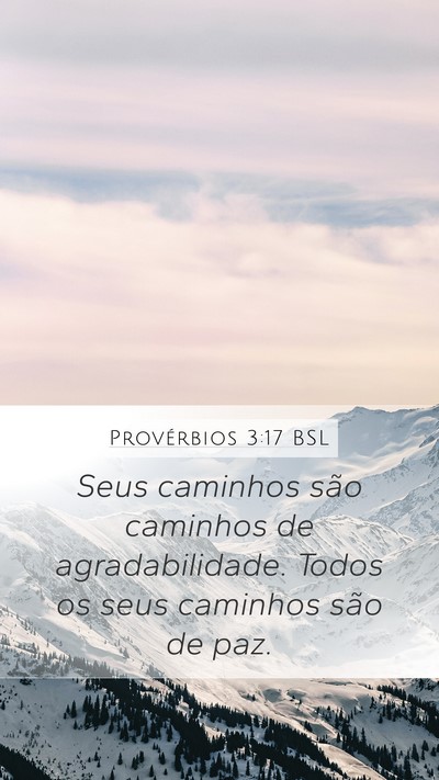 Provérbios 3:17 BSL Bible Verse Image