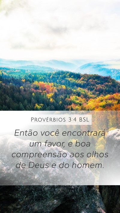 Provérbios 3:4 BSL Bible Verse Image