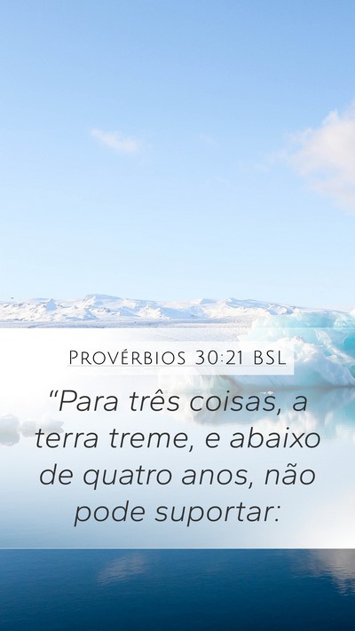 Provérbios 30:21 BSL Bible Verse Image