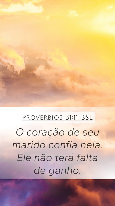 Provérbios 31:11 BSL Bible Verse Image