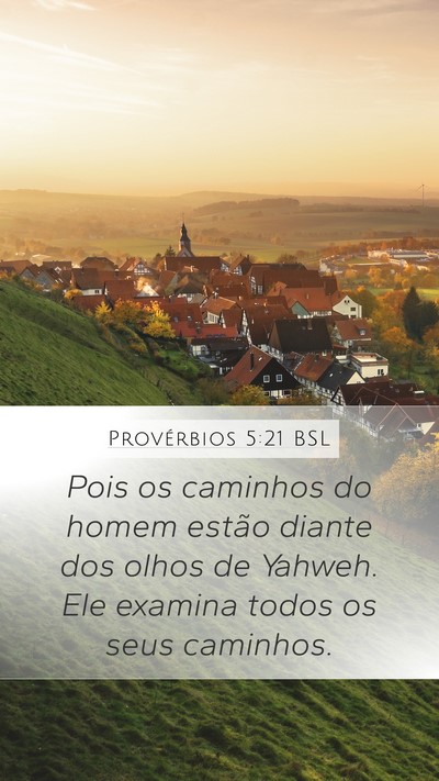 Provérbios 5:21 BSL Bible Verse Image