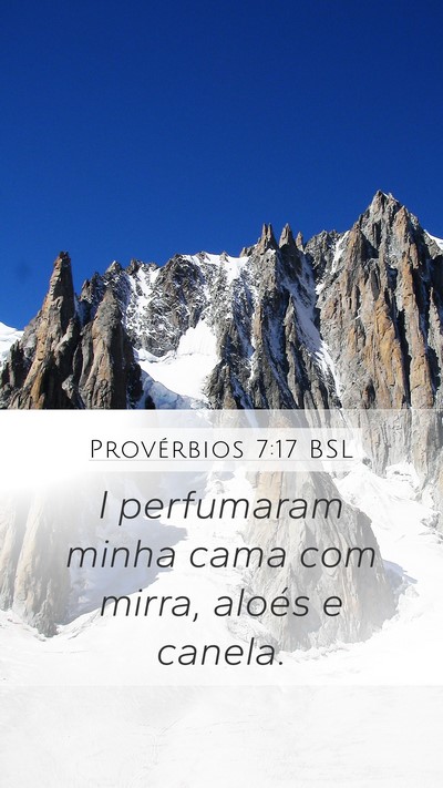 Provérbios 7:17 BSL Bible Verse Image