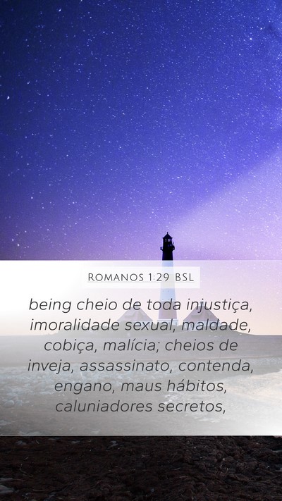 Romanos 1:29 BSL Bible Verse Image