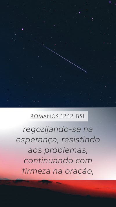 Romanos 12:12 BSL Bible Verse Image