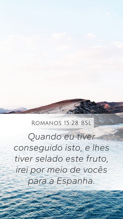 Romanos 15:28 BSL Bible Verse Image