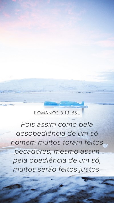 Romanos 5:19 BSL Bible Verse Image