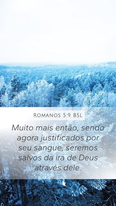 Romanos 5:9 BSL Bible Verse Image